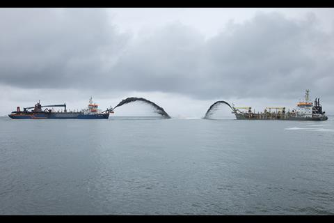 It's no coincidence that the world's top dredging companies hail from the ultra competitive Hamburg-Le Havre range. Credit: Eric Bakker, Port of Rotterdam